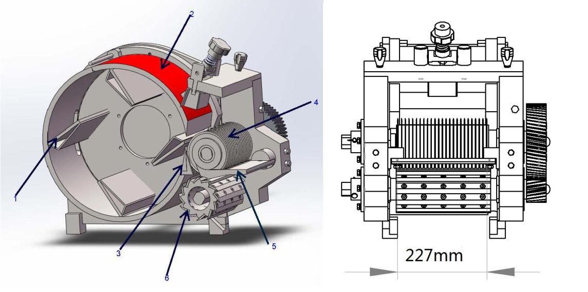  DRD450 Frozen Meat Dicer